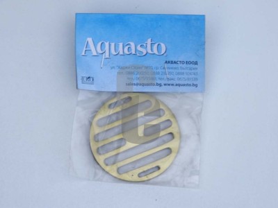 Решетка кръгла за сифон месинг -А- ф75                                                                                                                                                                                                                                                                      